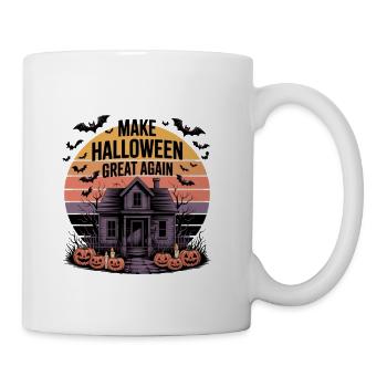 Haunted House Halloween Campaign - Coffee/Tea Mug - white - Right