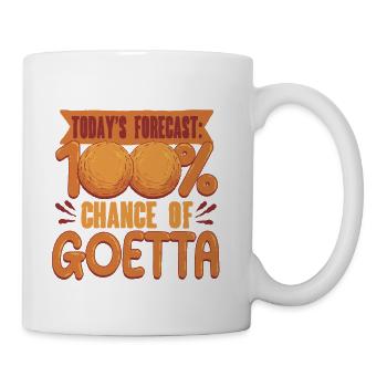 Goetta Sausage 100% Chance Of Goetta - Coffee/Tea Mug - white - Right