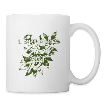 Humanity Equality Let Roots Grow - Coffee/Tea Mug - white - Right