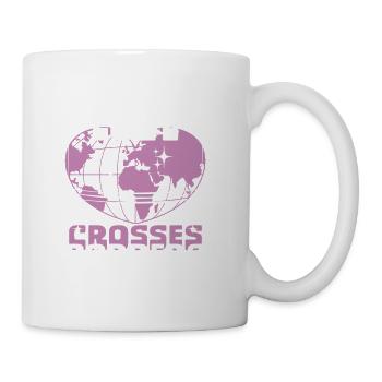 Humanity Equality Love Crosses Borders - Coffee/Tea Mug - white - Right