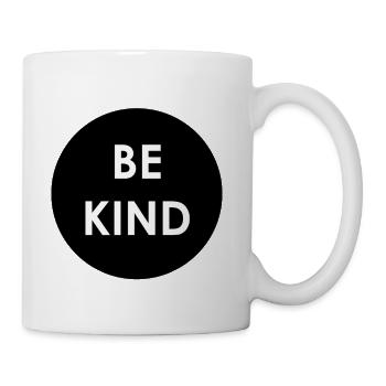 Be Kind Bold Typography - Coffee/Tea Mug - white - Right