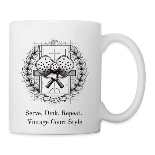 Vintage Pickleball T-Shirt, Mug, & Poster - Coffee/Tea Mug