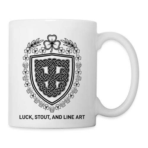 Celtic Knot T-Shirt, Symmetrical Shield - Coffee/Tea Mug