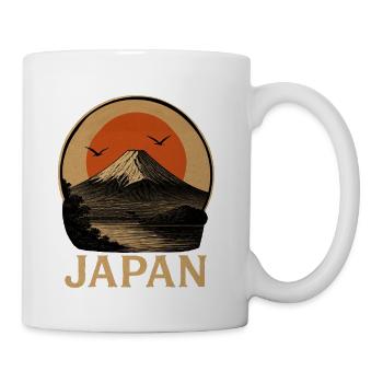 Japan vintage - Coffee/Tea Mug - white - Right