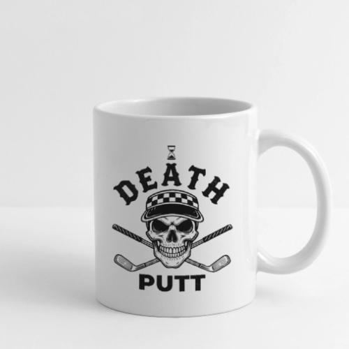 DEATH PUTT - Gothic Golf Gift Tee - Skull & Putter - Coffee/Tea Mug