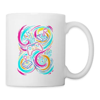 Gaming Controllers - Coffee/Tea Mug - white - Right