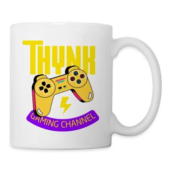Thynk Gaming Channel Controller Graphic - Coffee/Tea Mug - white - Right