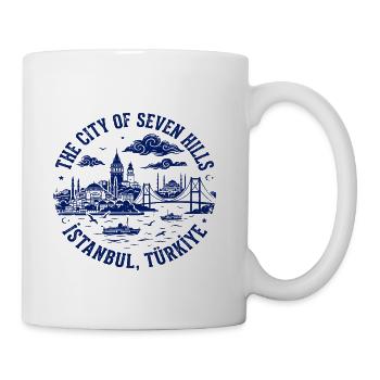 Istanbul Türkiye The City Of Seven Hills - Coffee/Tea Mug - white - Right