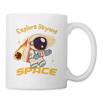 Explore the Space - Coffee/Tea Mug - white - Right