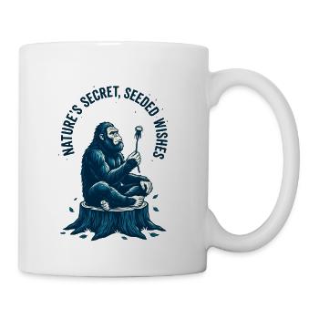 Nature's Secret Seeded Wishes Bigfoot Dandelion - Coffee/Tea Mug - white - Right