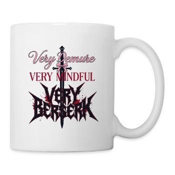 Very Demure Very Berserk Mashup - Coffee/Tea Mug - white - Right