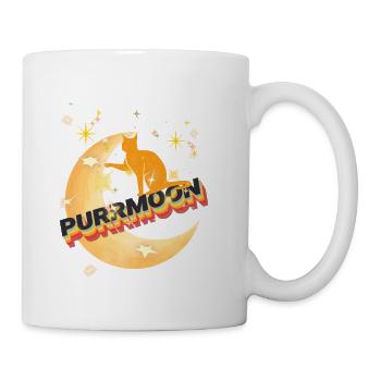 PURRMOON - Coffee/Tea Mug - white - Right