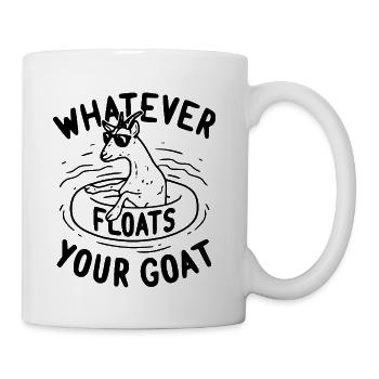 Funny Goat - Coffee/Tea Mug - white - Right