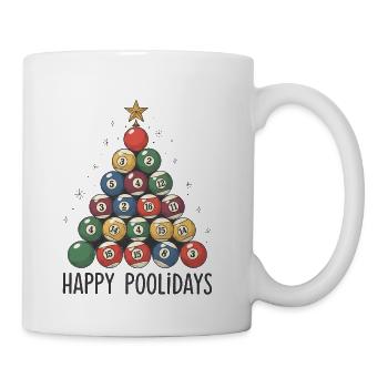 Happy Poolidays - Coffee/Tea Mug - white - Right