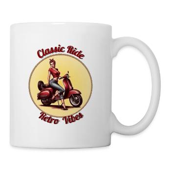 Retro' Ride - Coffee/Tea Mug - white - Right