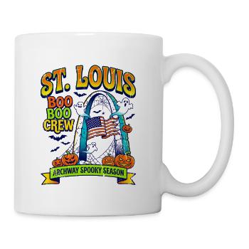 St Louis Missouri Gateway Arch Fall Festival - Coffee/Tea Mug - white - Right