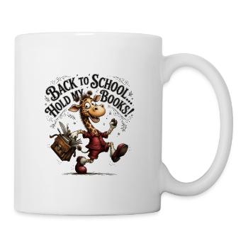 Funny_Long_Neck_Critter_Class_Vibe - Coffee/Tea Mug - white - Right