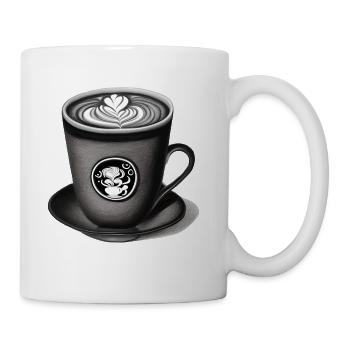 cup of coffee original - Coffee/Tea Mug - white - Right