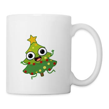 Christmas Tree S Are So Fir Ny Funny - Coffee/Tea Mug - white - Right