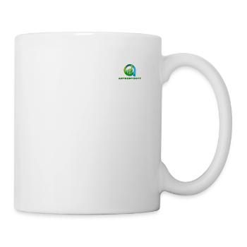 Financial Humor Tee: Crying Onion Wallet - White - Coffee/Tea Mug - white - Right