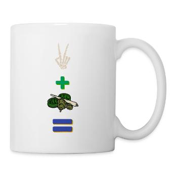 The smoking Idiots - Coffee/Tea Mug - white - Right