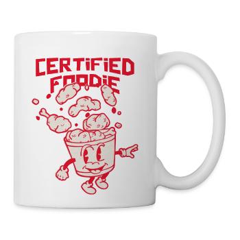Certified Foodie - Coffee/Tea Mug - white - Right