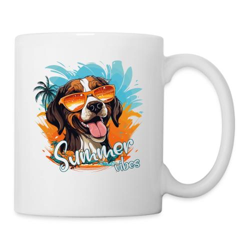 Funny Dog: Summer Vibes - Coffee/Tea Mug