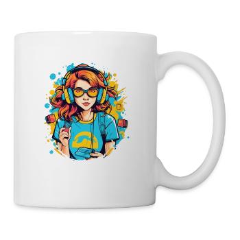 Gamer Girl - Coffee/Tea Mug - white - Right