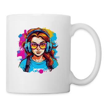 Gamer Girl - Coffee/Tea Mug - white - Right