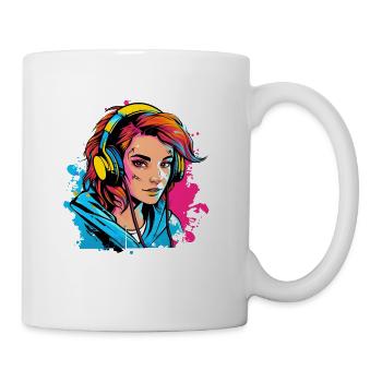 Gamer Girl - Coffee/Tea Mug - white - Right