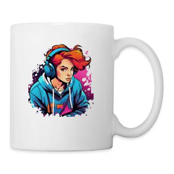 Gamer Girl - Coffee/Tea Mug - white - Right