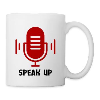 Speak Up - Coffee/Tea Mug - white - Right