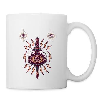 Blade of Insight - Coffee/Tea Mug - white - Right