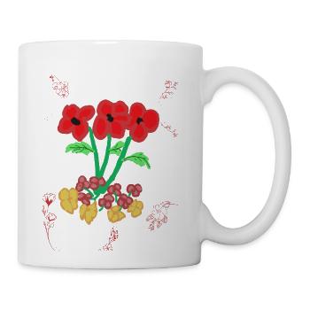 Imperfection is Normal - Coffee/Tea Mug - white - Right