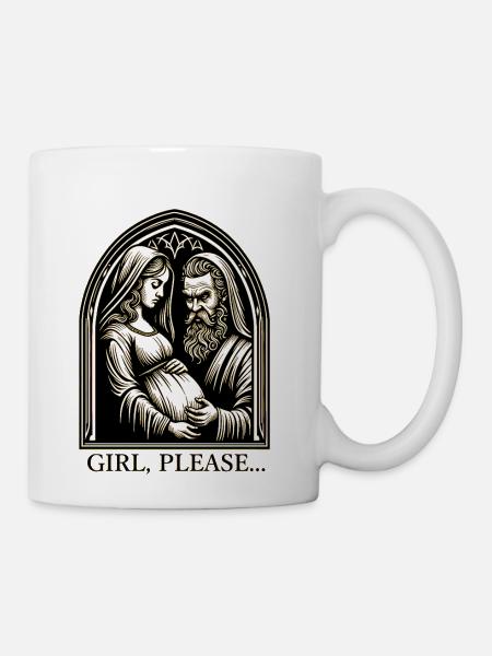 Girl Please - Coffee/Tea Mug - white
