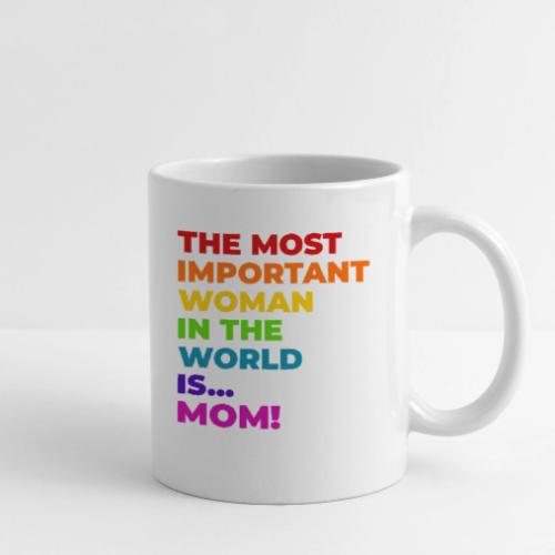 Mom: The Most Important Woman in the World - Coffee/Tea Mug