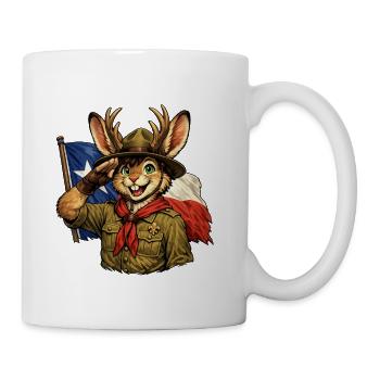 Jackalope Scout - Coffee/Tea Mug - white - Right