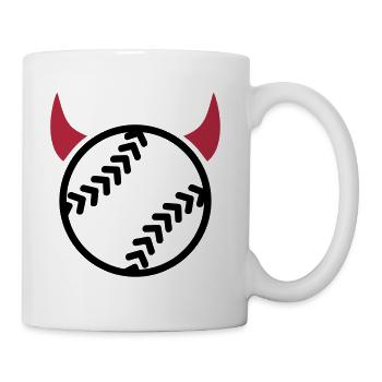 Softball - Coffee/Tea Mug - white - Right