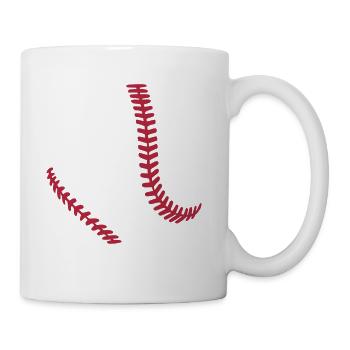 Softball - Coffee/Tea Mug - white - Right