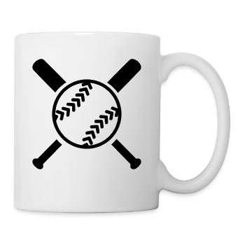 Softball - Coffee/Tea Mug - white - Right