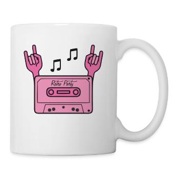 party music - Coffee/Tea Mug - white - Right