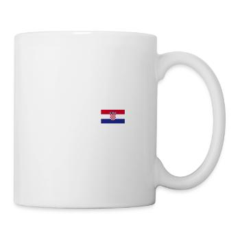 croatia F - Coffee/Tea Mug - white - Right
