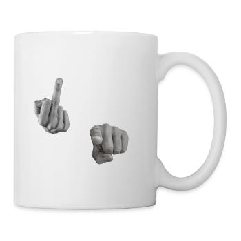 Fuck You - Coffee/Tea Mug - white - Right
