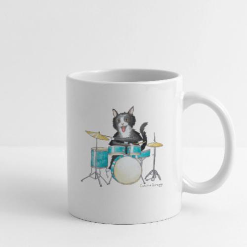 Drum Kitty - Coffee/Tea Mug