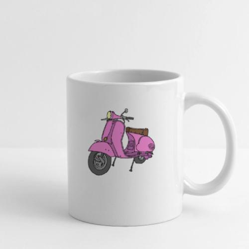 Pink motor scooter - Coffee/Tea Mug