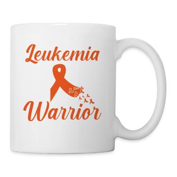 Leukemia Warrior - Coffee/Tea Mug - white - Right