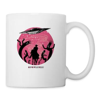 Not of Planet Earth - Coffee/Tea Mug - white - Right