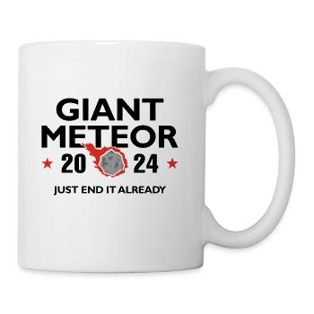 Giant Meteor 2024 - Coffee/Tea Mug - white - Right