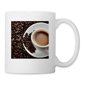 Morning coffee - Coffee/Tea Mug - white - Right