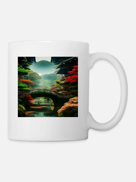 Beautiful Japanese nature - Coffee/Tea Mug - white